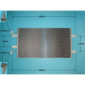 Condenser (AirCon Radiator) Vauxhall Vivaro 2.5 CDTi Diesel (Aug 2006 to Jul 2014)