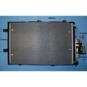 Condenser (AirCon Radiator) Vauxhall Combo C 1.4 Petrol (Oct 2001 to Jul 2003)