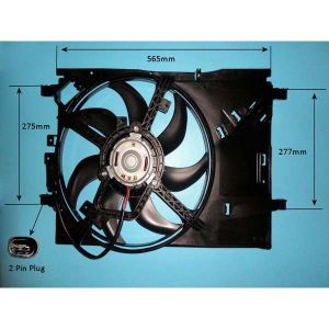 Radiator Cooling Fan Vauxhall Corsa D (2006-14) 1.4 16v Petrol (Oct 2006 to Oct 2014)