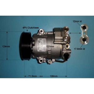 Compressor (AirCon Pump) Vauxhall Astra J GTC 1.4 Petrol Automatic (Oct 2011 to Jan 2012)