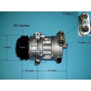Compressor (AirCon Pump) Vauxhall Corsa E (2014-) 1.6 VXR Petrol (Apr 2015 to 2023)