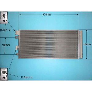 Condenser (AirCon Radiator) Vauxhall Corsa E (2014-) 1.3 CDTi Diesel (Aug 2014 to 2023)