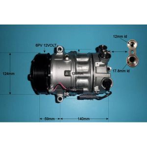 Compressor (AirCon Pump) Vauxhall Insignia A (-2017) 2.0 CDTi 4X4 Diesel (Jan 2015 to May 2017)