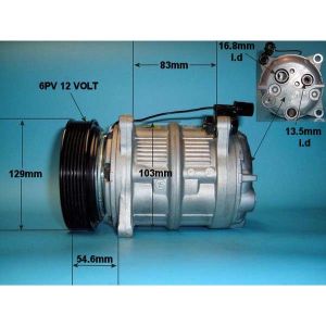 Compressor (AirCon Pump) Volvo S40 1.6 Petrol Automatic (Sep 1995 to Dec 1999)