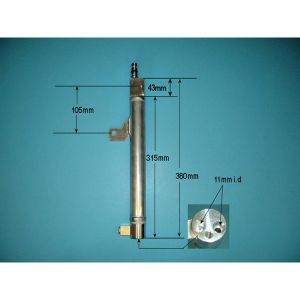 Receiver Drier Volvo S80 MK1 2.5 TDi Diesel (Jan 2004 to Jul 2006)