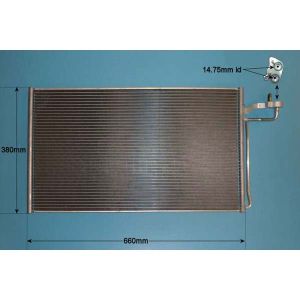 Condenser (AirCon Radiator) Volvo C30 2.5 20v T5 Petrol (Oct 2006 to Nov 2007)