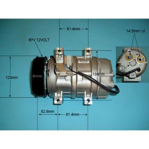 Compressor (AirCon Pump) Volvo C70 2.4 Petrol (2000 to Dec 2000)