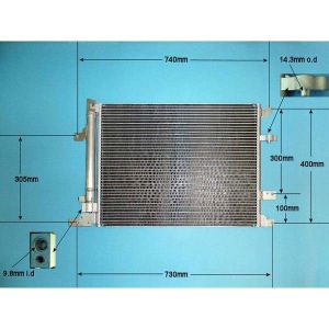 Condenser (AirCon Radiator) Volvo S60 MK1 2.3 T5 Petrol (Sep 2005 to Apr 2010)