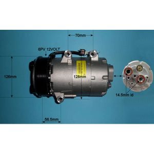 Compressor (AirCon Pump) Volvo C70 2.0 D MK2 CONVERTIBLE Diesel (Jan 2008 to Jun 2013)