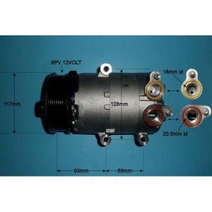 Compressor (AirCon Pump) Volvo S80 MK2 2.0 Petrol (Jan 2008 to Sep 2012)
