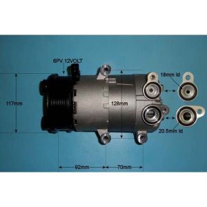 Compressor (AirCon Pump) Volvo S80 MK2 2.0 Petrol (Jan 2008 to Sep 2012)