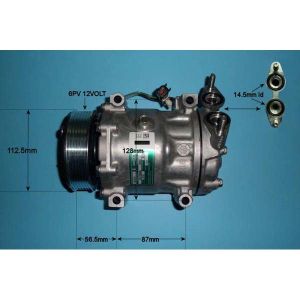 Compressor (AirCon Pump) Volvo S80 MK2 1.6 D DRIVe Diesel (Jan 2010 to 2023)