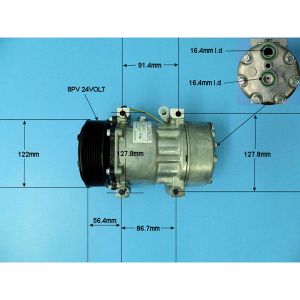 Compressor (AirCon Pump) Volvo Truck Truck FE MK1 Diesel (May 2006 to 2023)