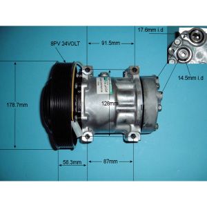 Compressor (AirCon Pump) Volvo Truck Truck FH12 Diesel (2003 to 2023)