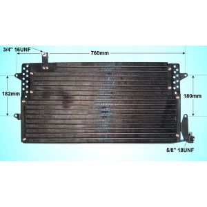 Condenser (AirCon Radiator) VW Passat 1988-96 1.9 D Diesel (Nov 1993 to Aug 1996)