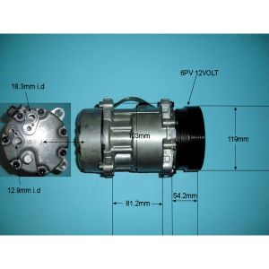 Compressor (AirCon Pump) VW Beetle 1.8 20v TURBO Petrol (Nov 1998 to May 1999)