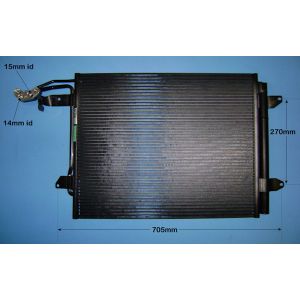 Condenser (AirCon Radiator) VW Caddy 1.6 Petrol (Feb 2004 to May 2008)