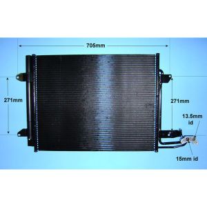 Condenser (AirCon Radiator) VW Caddy 1.6 Petrol (Feb 2004 to May 2008)