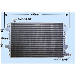 Condenser (AirCon Radiator) VW Golf MK3 Cabrio 1.8 Petrol (Jun 1998 to Jun 2002)