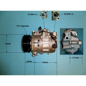 Compressor (AirCon Pump) VW Phaeton 4.2 V8 Petrol (May 2003 to Mar 2016)