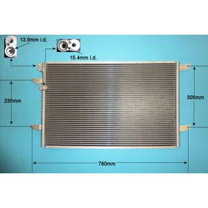 Condenser (AirCon Radiator) VW Phaeton 5.0 V10 TDi Diesel (Nov 2002 to Oct 2006)