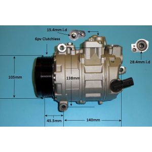 Compressor (AirCon Pump) VW Crafter 2.0 TDi Diesel (May 2011 to Dec 2016)