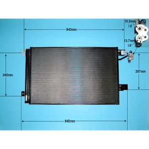 Condenser (AirCon Radiator) VW Transporter 2.0 TDi Diesel (Jan 2012 to Apr 2015)