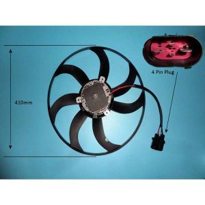 Condenser Cooling Fan VW Caddy 2.0 TDi Diesel (Dec 2007 to May 2015)