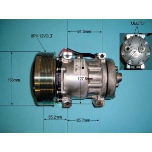 Compressor (AirCon Pump) Case IH Magnum 235 Diesel (Jan 2011 to 2023)