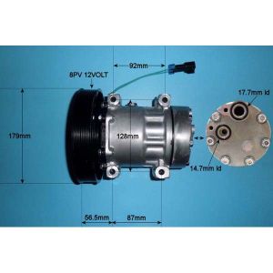 Compressor (AirCon Pump) Rvi Truck K Series All Engines Diesel (Jan 2013 to 2023)