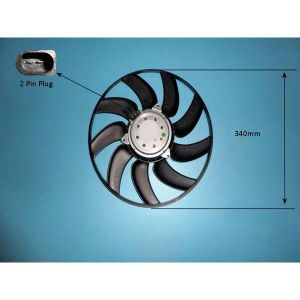 Radiator Cooling Fan Audi A4 1.8 TFSi (MK4) Petrol (Nov 2007 to Mar 2012)