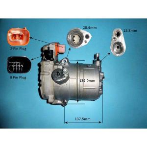 Compressor (AirCon Pump) Audi A8 60 3.0 TFSi Mild Hybrid Petrol (Oct 2019 to 2023)