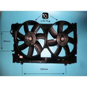 Condenser Cooling Fan BMW 730 3.0 M54 (E65/66) Petrol (Mar 2003 to Jul 2008)