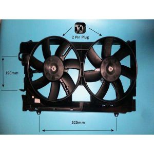 Condenser Cooling Fan BMW 730 3.0 N52 (E65/66) Petrol (Mar 2005 to Aug 2008)
