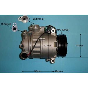 Compressor (AirCon Pump) BMW X5 2.5 D xDrive M57 (E70) Diesel (Feb 2007 to Jul 2013)