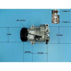 Compressor (AirCon Pump) Chevrolet Cruze 1.6 Petrol Manual (Dec 2010 to 2023)