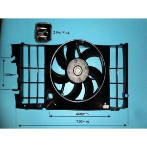Radiator Cooling Fan Citroen Berlingo 1.4 Petrol (Jul 1999 to Nov 2002)