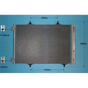 Condenser (AirCon Radiator) Citroen C3 1.6 Petrol (Nov 2009 to 2023)