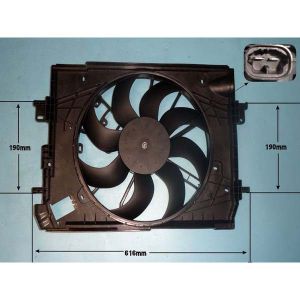 Radiator Cooling Fan Dacia Lodgy 1.3 Tce Petrol (Jan 2019 to 2023)