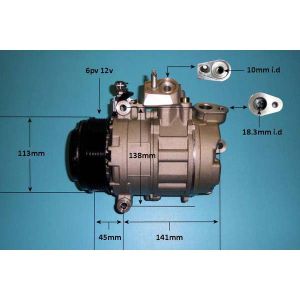 Compressor (AirCon Pump) Ford C-Max 1.5 TDCI Diesel (Mar 2015 to 2023)