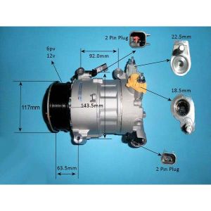 Compressor (AirCon Pump) Ford Galaxy (15- ) 2.0 Tdci Bi Turbo Diesel (Jan 2015 to 2023)