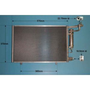 Condenser (AirCon Radiator) Ford B-Max 1.4 LPG Petrol (Oct 2012 to Nov 2013)