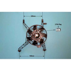 Radiator Cooling Fan Ford B-Max 1.4 LPG Petrol (Oct 2012 to Nov 2013)