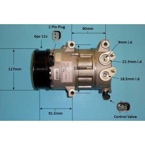Compressor (AirCon Pump) Ford Kuga 1.5 Ecoboost Petrol (Jun 2019 to 2023)