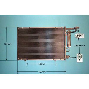 Condenser (AirCon Radiator) Ford B-Max 1.6 Ti Petrol (Feb 2013 to Aug 2016)