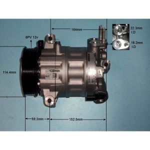 Compressor (AirCon Pump) Ford C-Max 1.0 EcoBoost Petrol (Mar 2018 to Jun 2019)