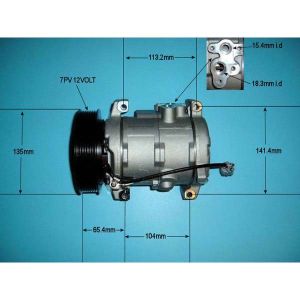 Compressor (AirCon Pump) Honda Accord MK8 Tourer (03-) 2.4 Petrol (Apr 2003 to Sep 2005)