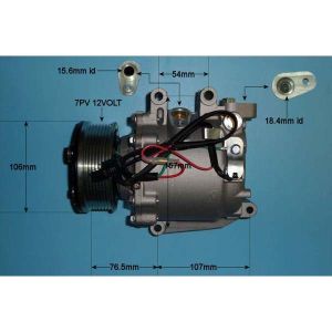 Compressor (AirCon Pump) Honda Accord Saloon 08- 2.0 Petrol (Jul 2008 to Jun 2015)