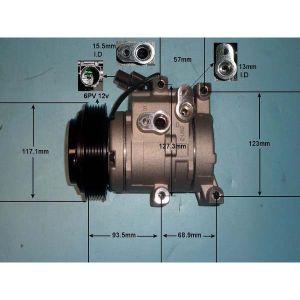 Compressor (AirCon Pump) Hyundai Solaris 1.6 Petrol (Jan 2017 to 2023)