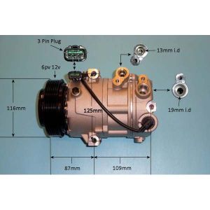 Compressor (AirCon Pump) Hyundai iX 35 2.0 CVVT Petrol (Aug 2013 to Apr 2015)